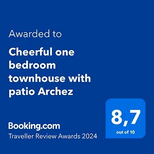 Cheerful One Bedroom Townhouse With Patio , Árchez España